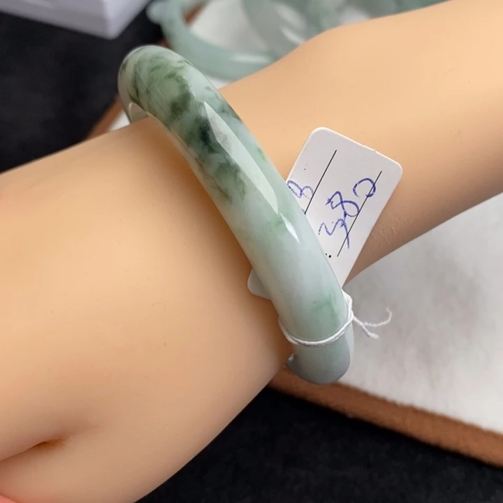 翡翠未镶嵌手镯385558058