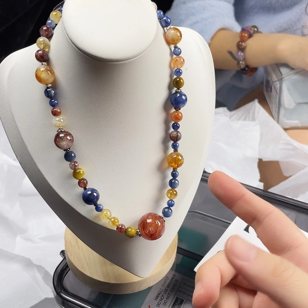手串银S925镀金镶嵌水晶