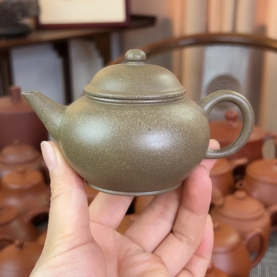 紫砂茶壶精品原矿 水平 青段泥 150cc
