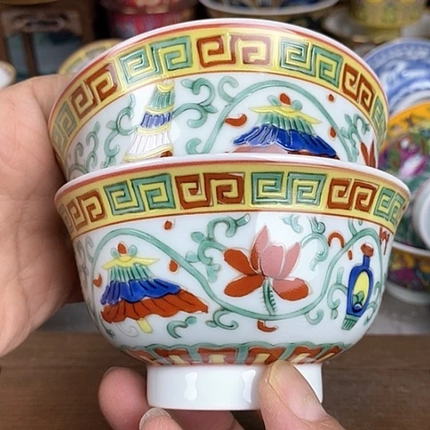 景德镇陶瓷藏式茶碗