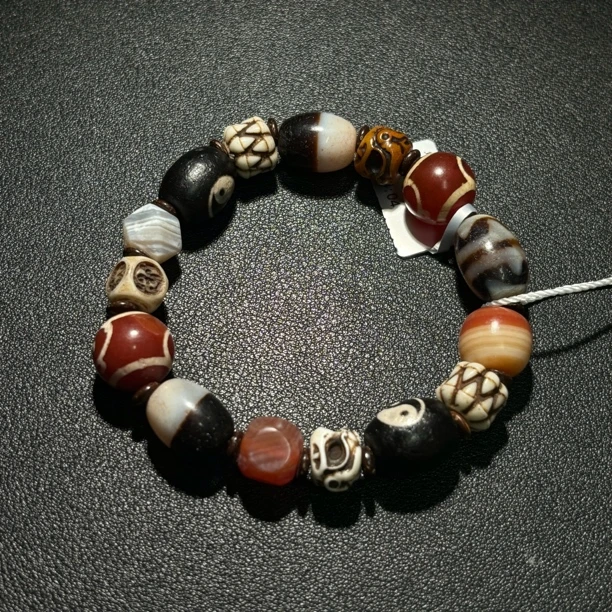 清代玛瑙多宝串/古91069