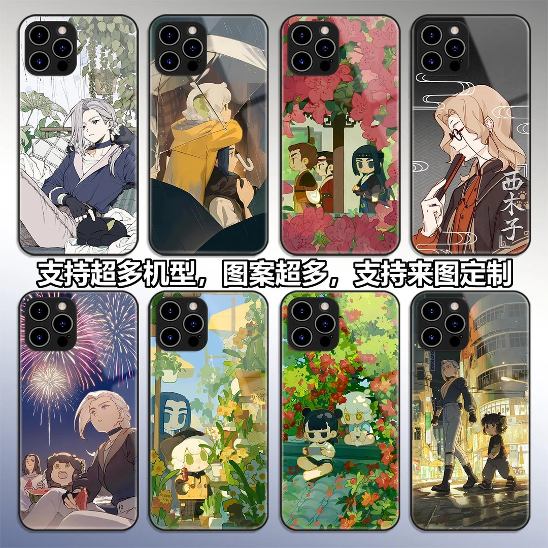 罗小黑战记手机壳适用iPhone16promax华为荣耀小米/16华为nova14