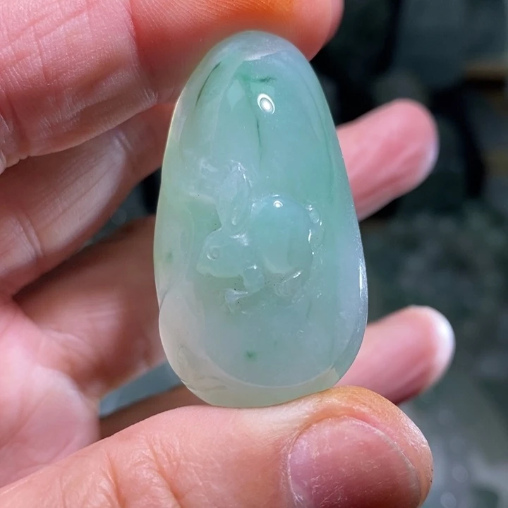 翡翠未镶嵌颈饰天然翡翠