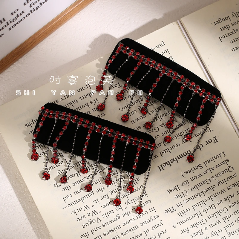 春信民族风复古发夹百搭气质头饰刘海夹旅游后脑勺碎发夹