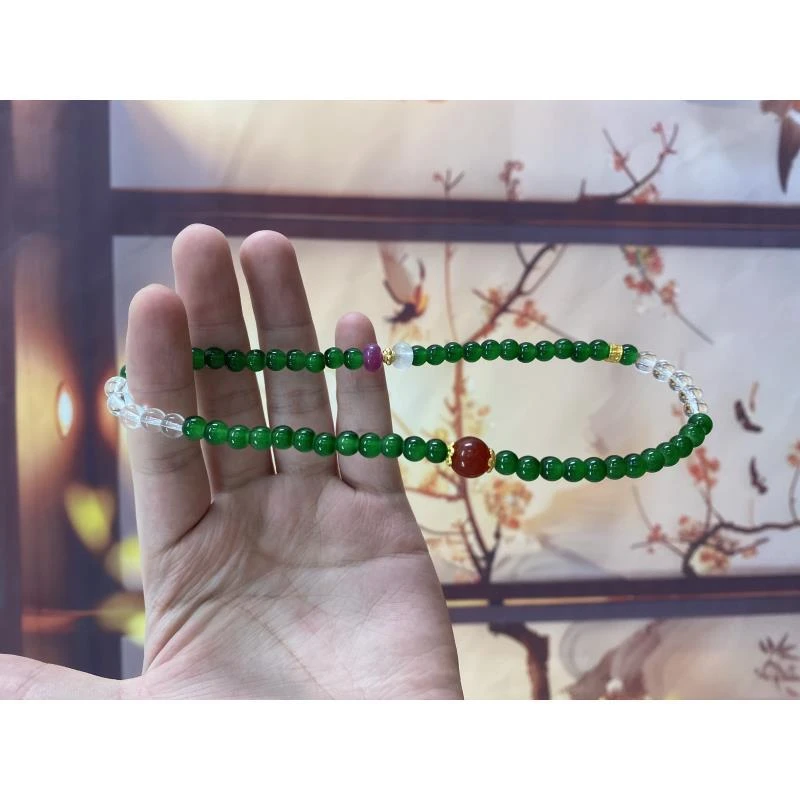 非金属玻璃手链 精品手串 J0176 (无礼盒)