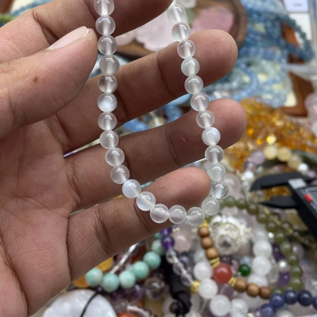 银S925镶嵌手链水晶