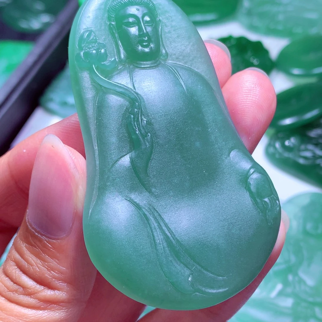 定制翡翠未镶嵌天然