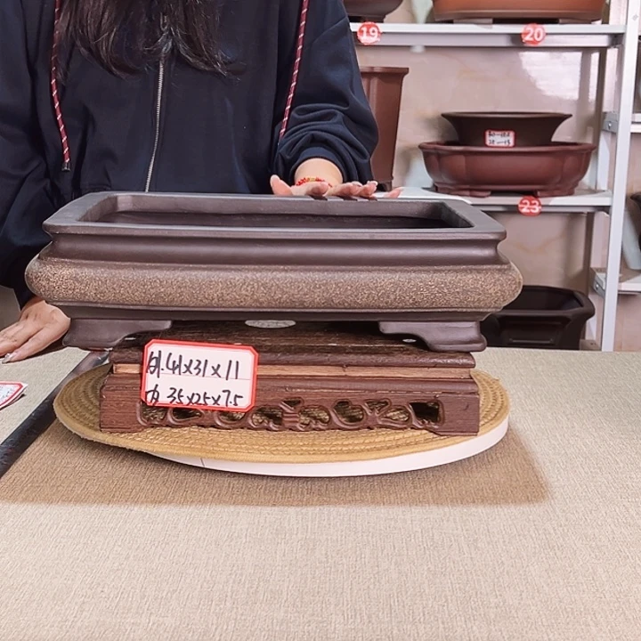 独***剑紫砂花盆紫砂花盆
