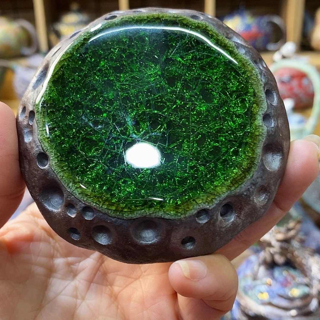 粗陶柴烧志野茶器