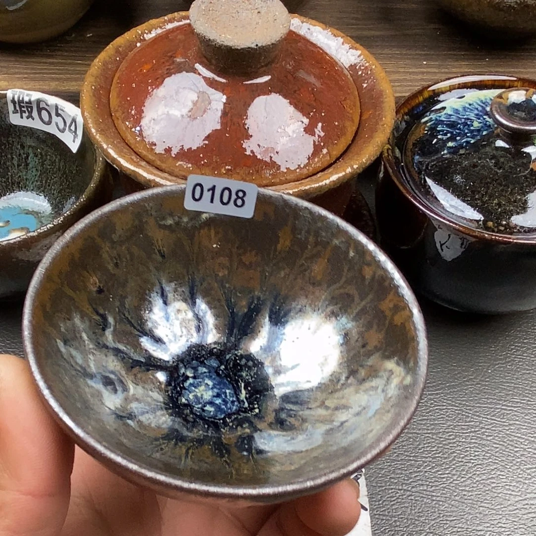 茶盏全品无暇建盏主人杯