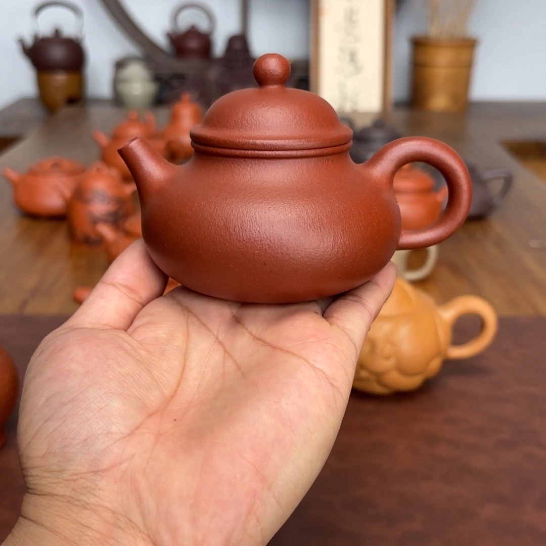 茶壶紫砂容天200毫升零添加红降坡一物一检测