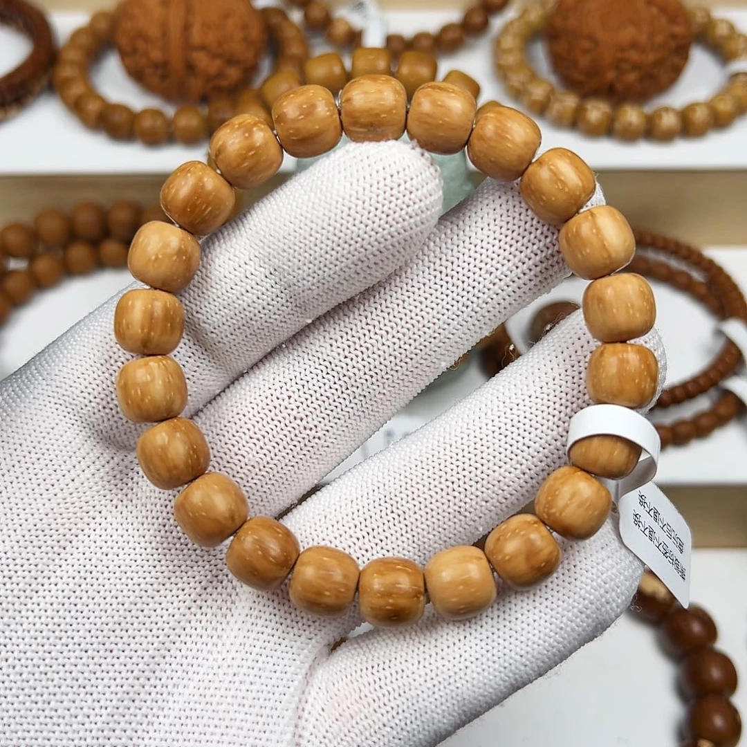 紫金鼠吊坠222号10mm奶油芝士色老型LW