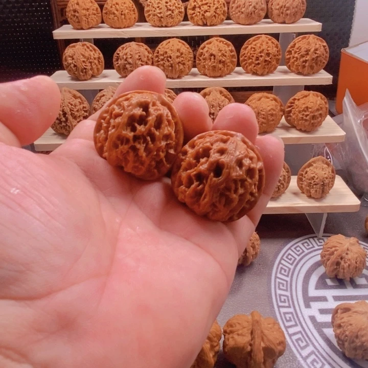 把件文玩核桃苹果圆