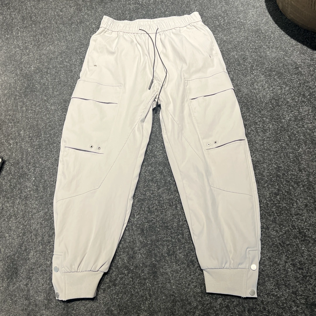 到位男装冬季加厚加绒美式多口袋毛感卫裤P9539