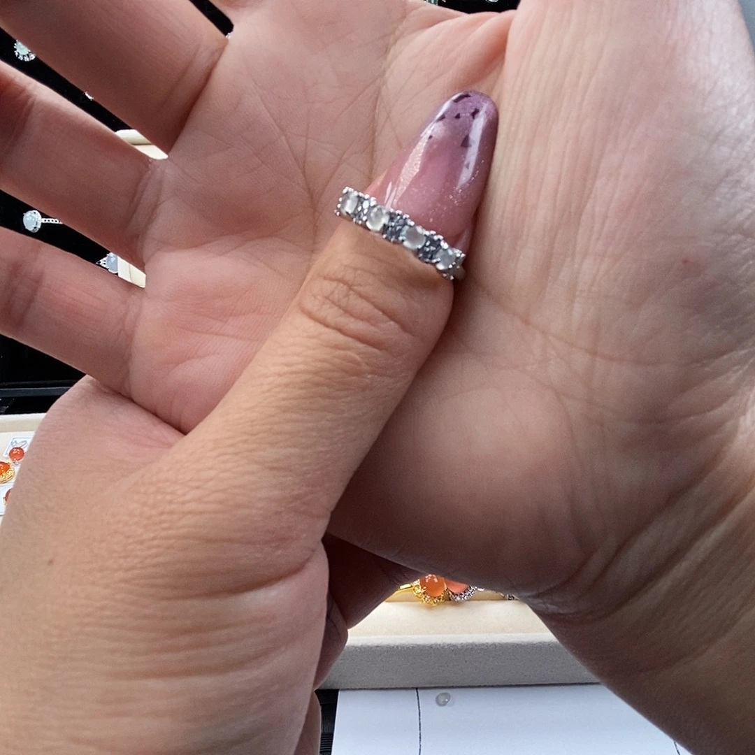 半****翡翠未镶嵌戒指缅甸