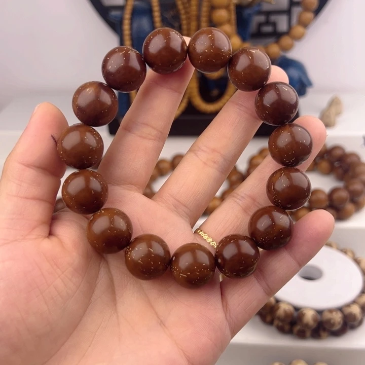 紫金鼠手串全品15尺小满天星半实心光珠
