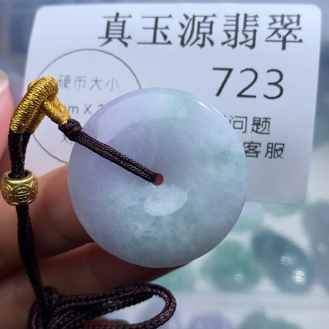 翡翠未镶嵌颈饰723