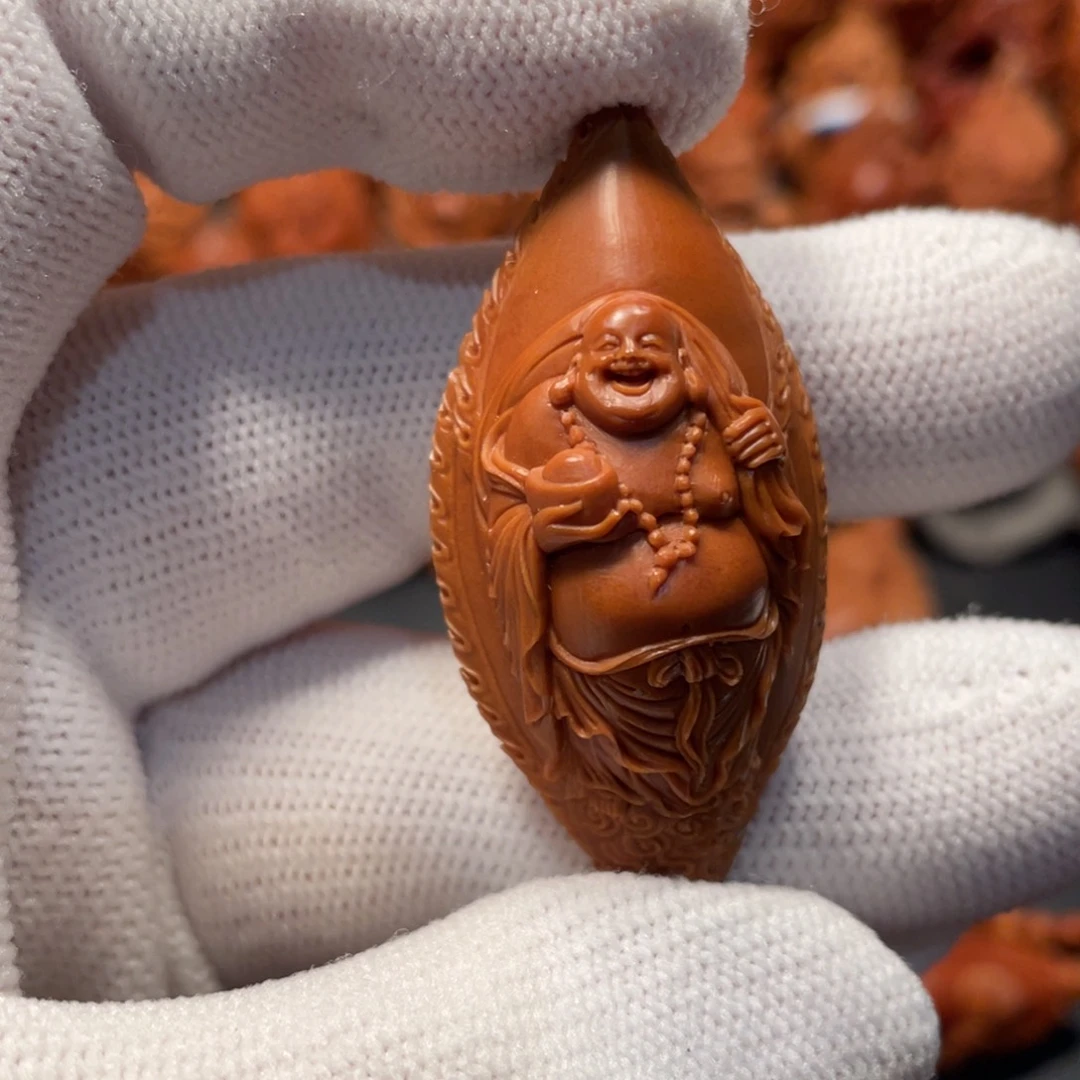 【闪购商品】手串/手链橄榄核弥勒佛窟