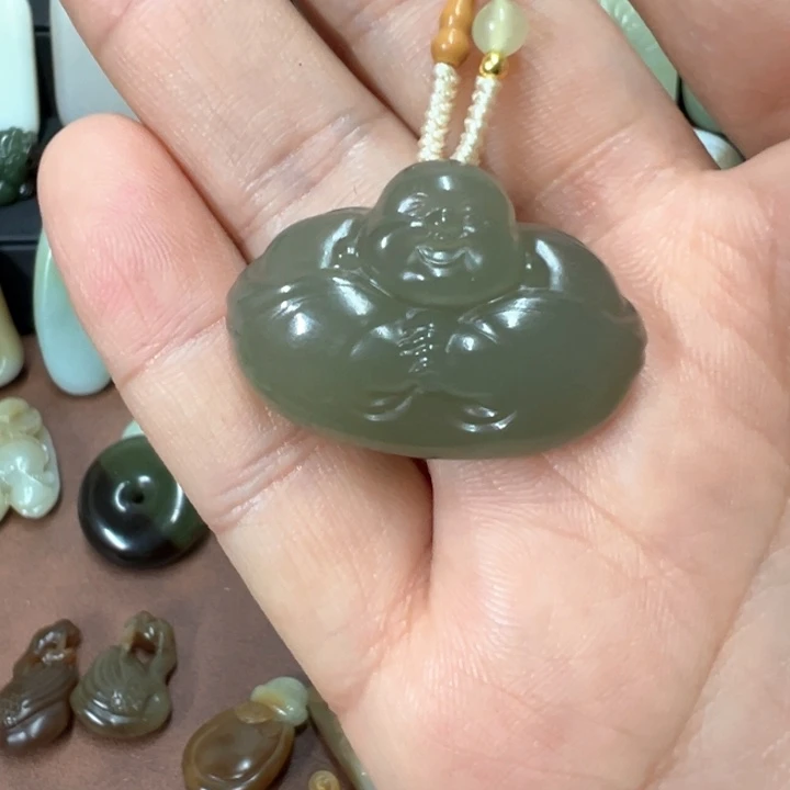 吊坠(不含链)未镶嵌和田玉