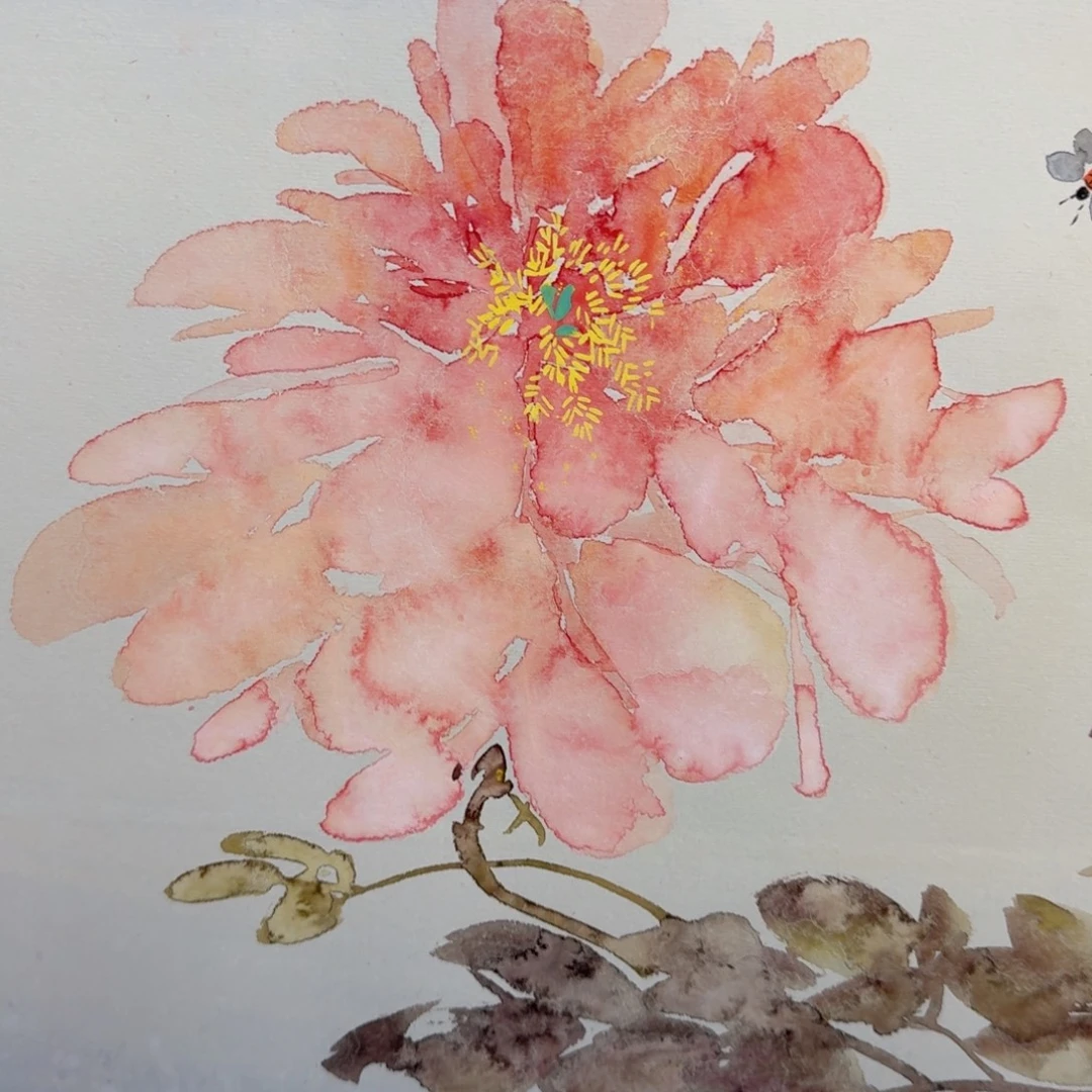 国画国画作品山水花鸟
