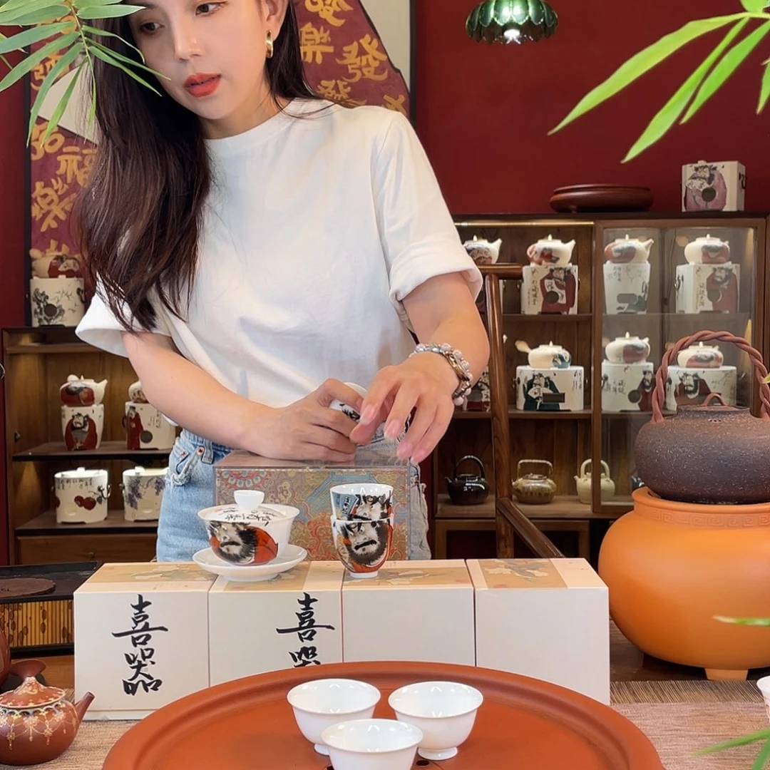 林***我茶壶紫砂纯手工杯子