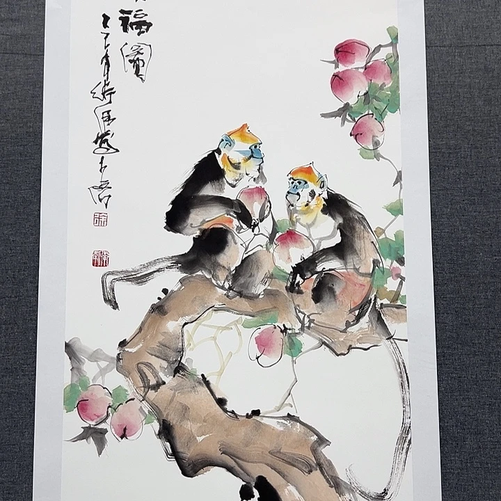 国画书画作品多次
