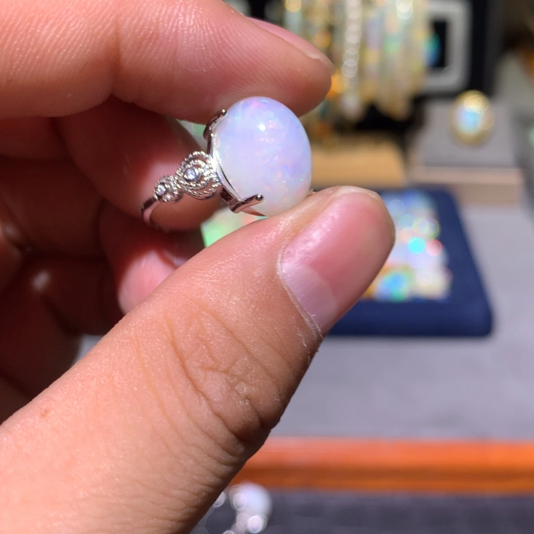 欧泊合金欧泊戒指