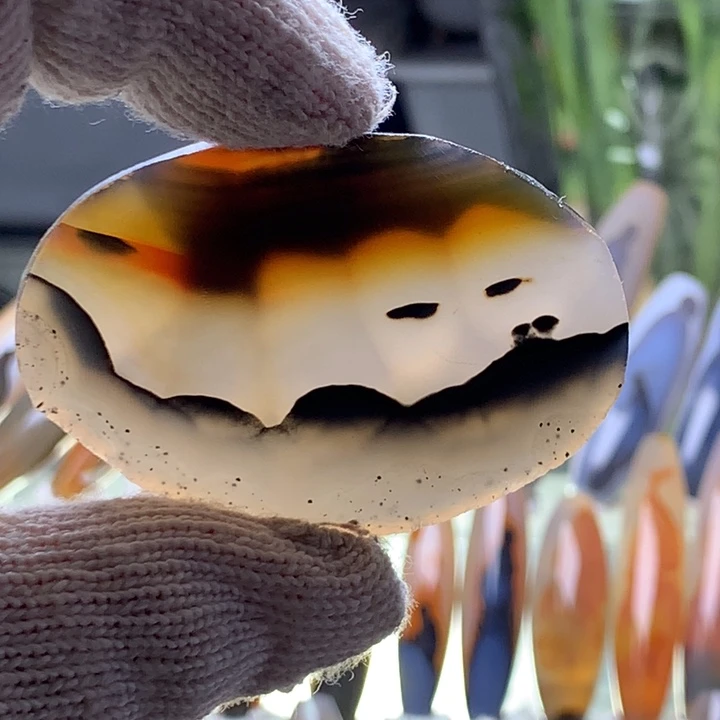 未镶嵌颈饰玛瑙/玉髓86