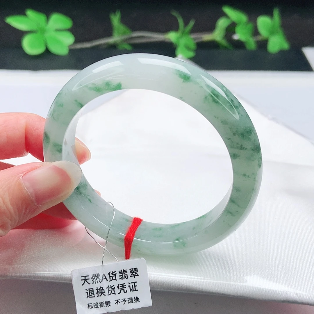 福****未镶嵌手镯翡翠53圈