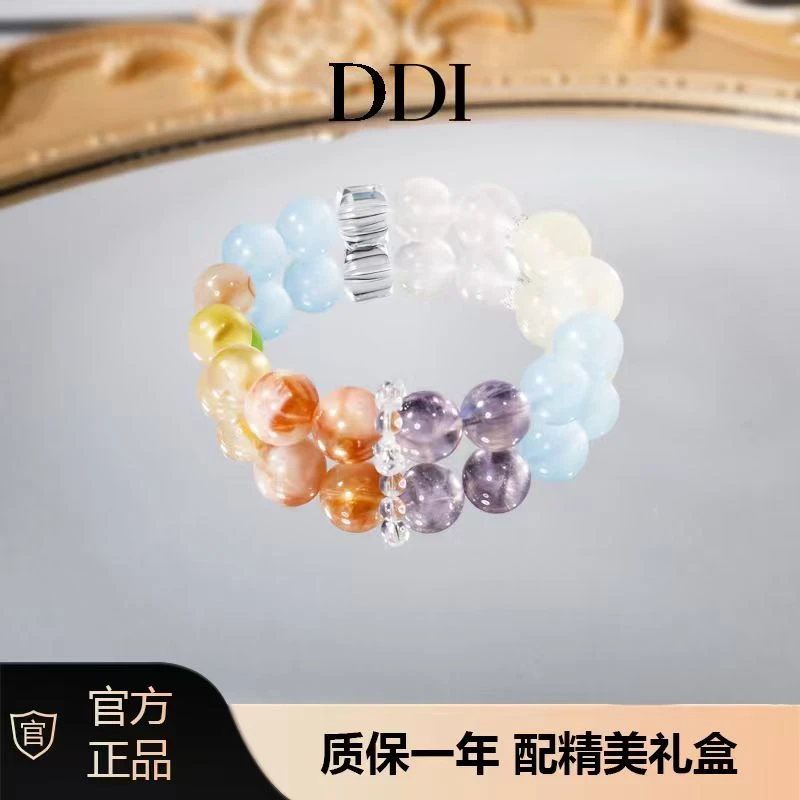 铜合金合成锆石项链 【一年质保】刘叮铃 时尚女士手链LS0074