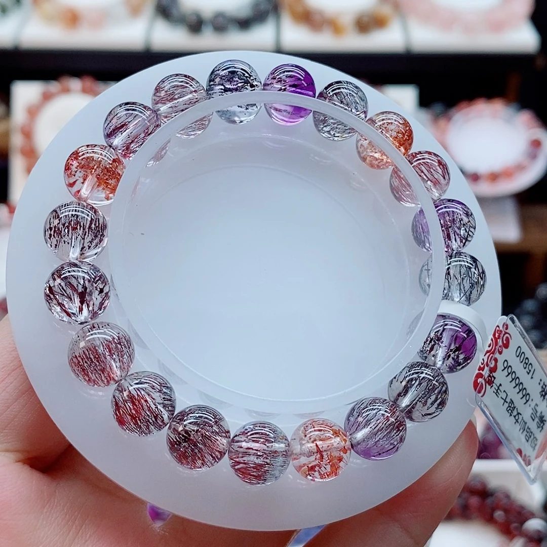 水晶手串未镶嵌仙女超七