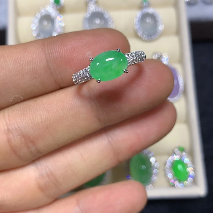 翡翠未镶嵌戒指翡翠戒指