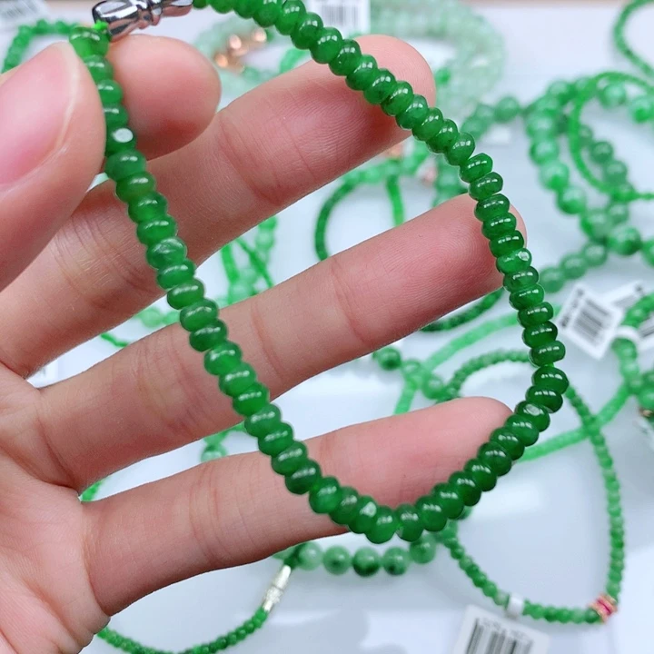 未镶嵌手链翡翠翡翠