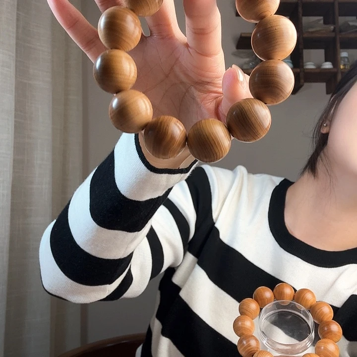 柏木手串/手链果*爸崖柏雷击2.0