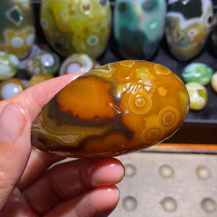 未镶嵌玛瑙/玉髓珠宝半成品