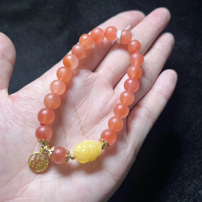 景景严选~南红手串约8mm