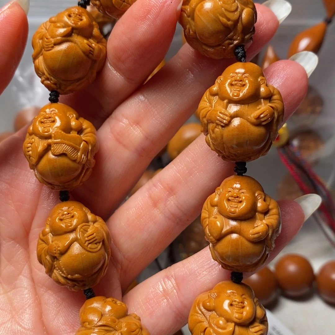 橄榄核手串/手链八宝弥勒