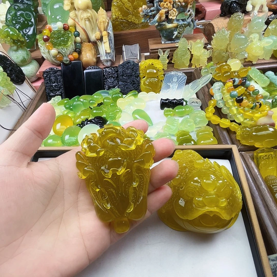 ****岫玉未镶嵌吊坠(不含链)