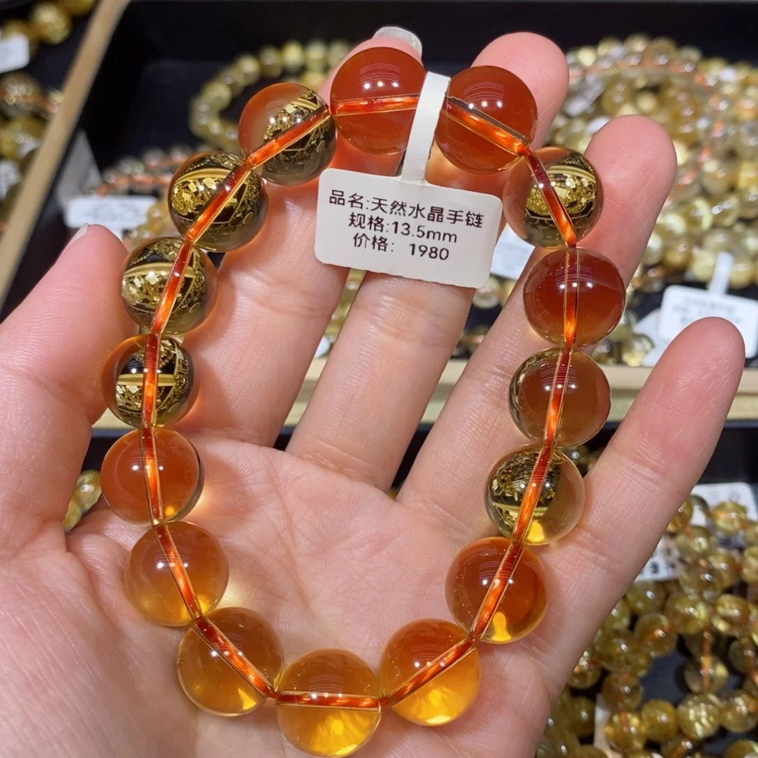 水晶手链未镶嵌手链13.5mm