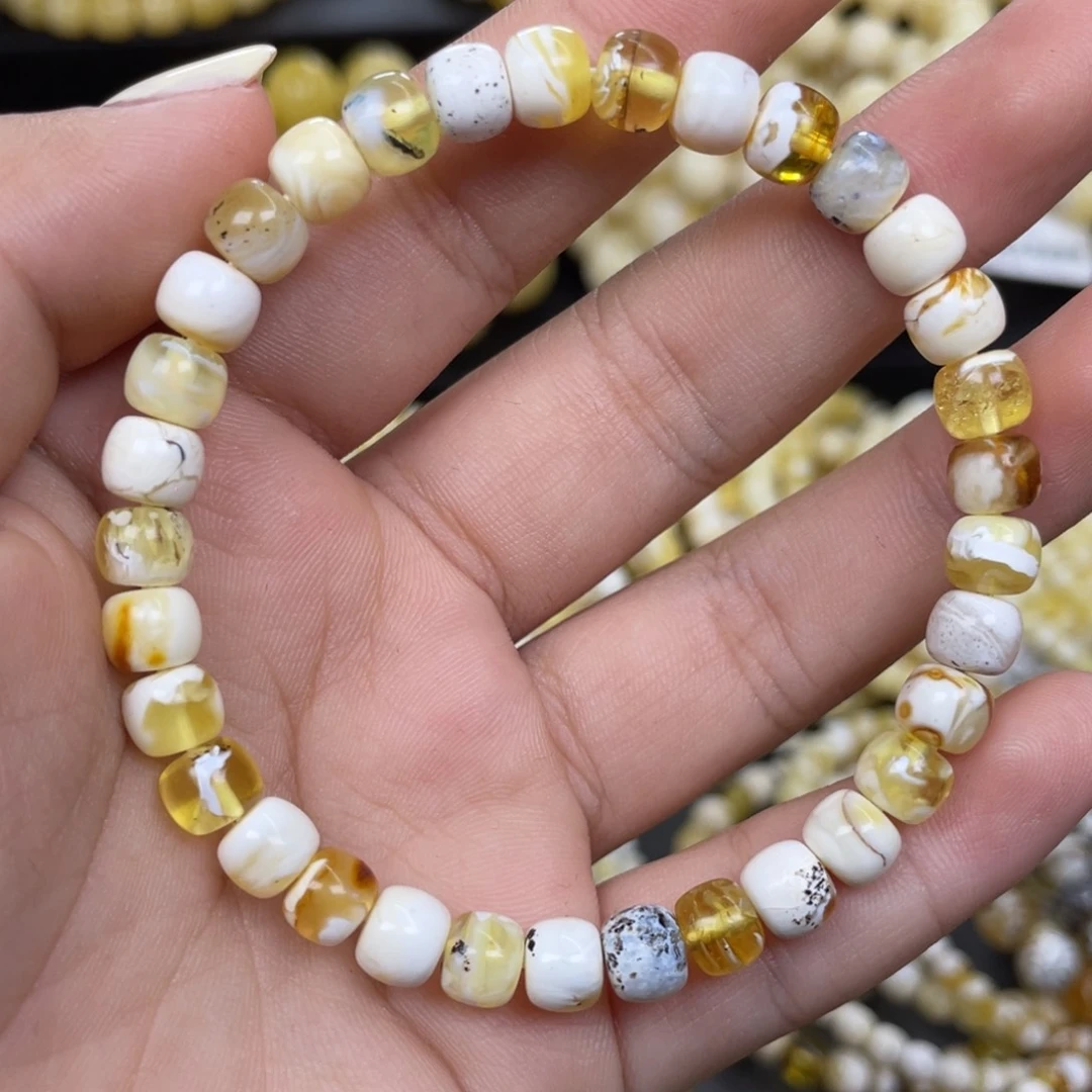 蜜蜡未镶嵌珠宝奇石6.7m