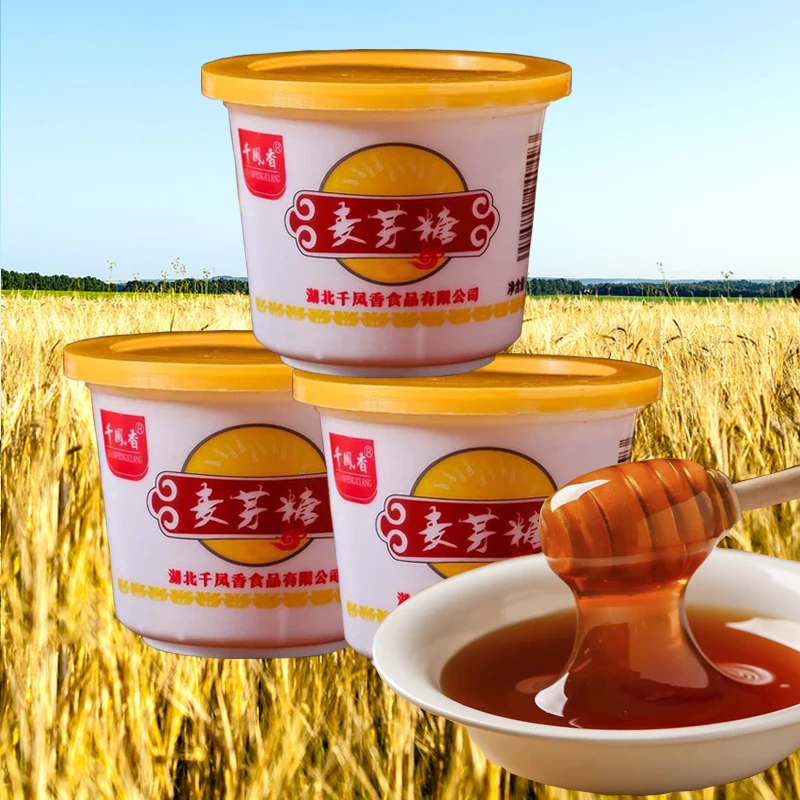 千凤香麦芽糖人工饴糖稀棒棒糖可拉丝怀旧散装糖果麦芽糖糖浆230g