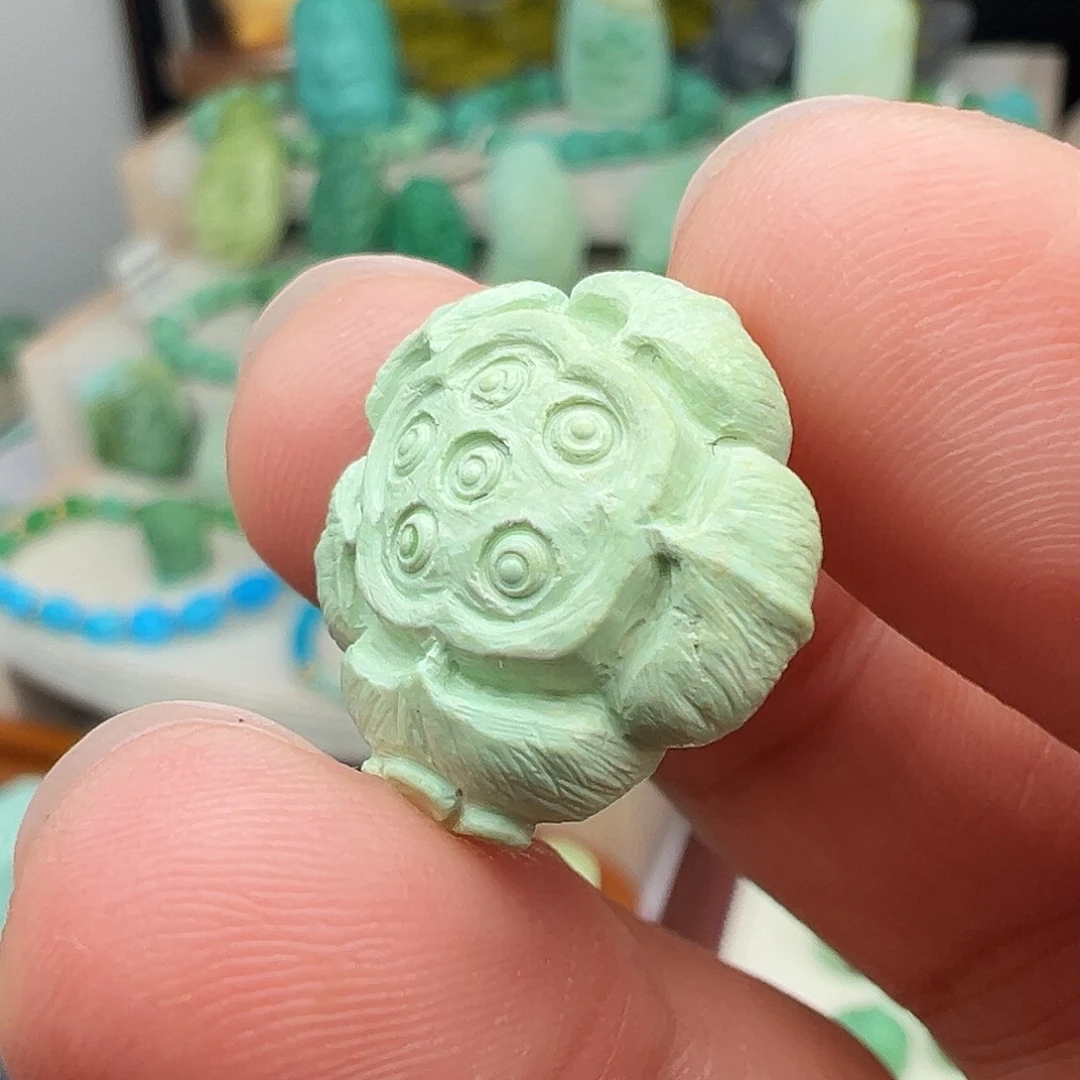 绿松石未镶嵌主播万珍