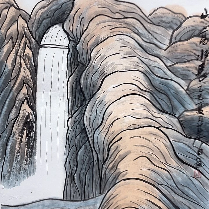 国画纯手绘作品书画