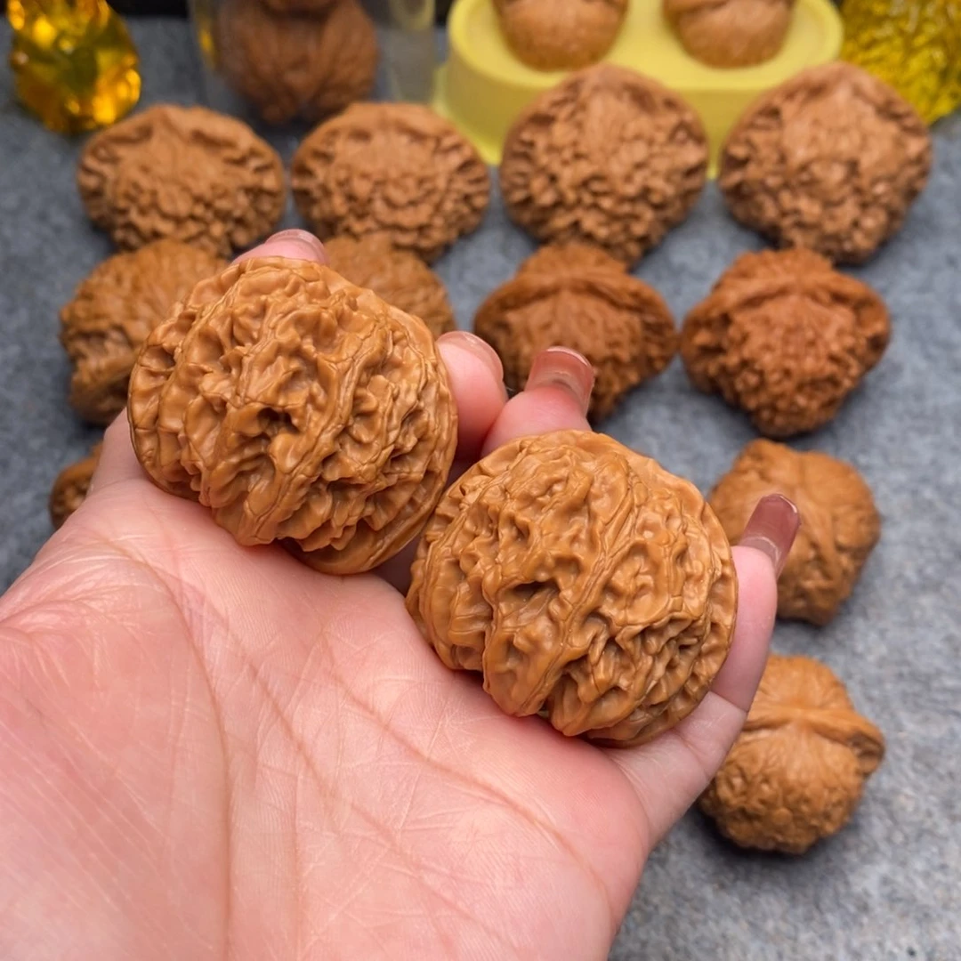 文玩核桃把件精品苹果42+