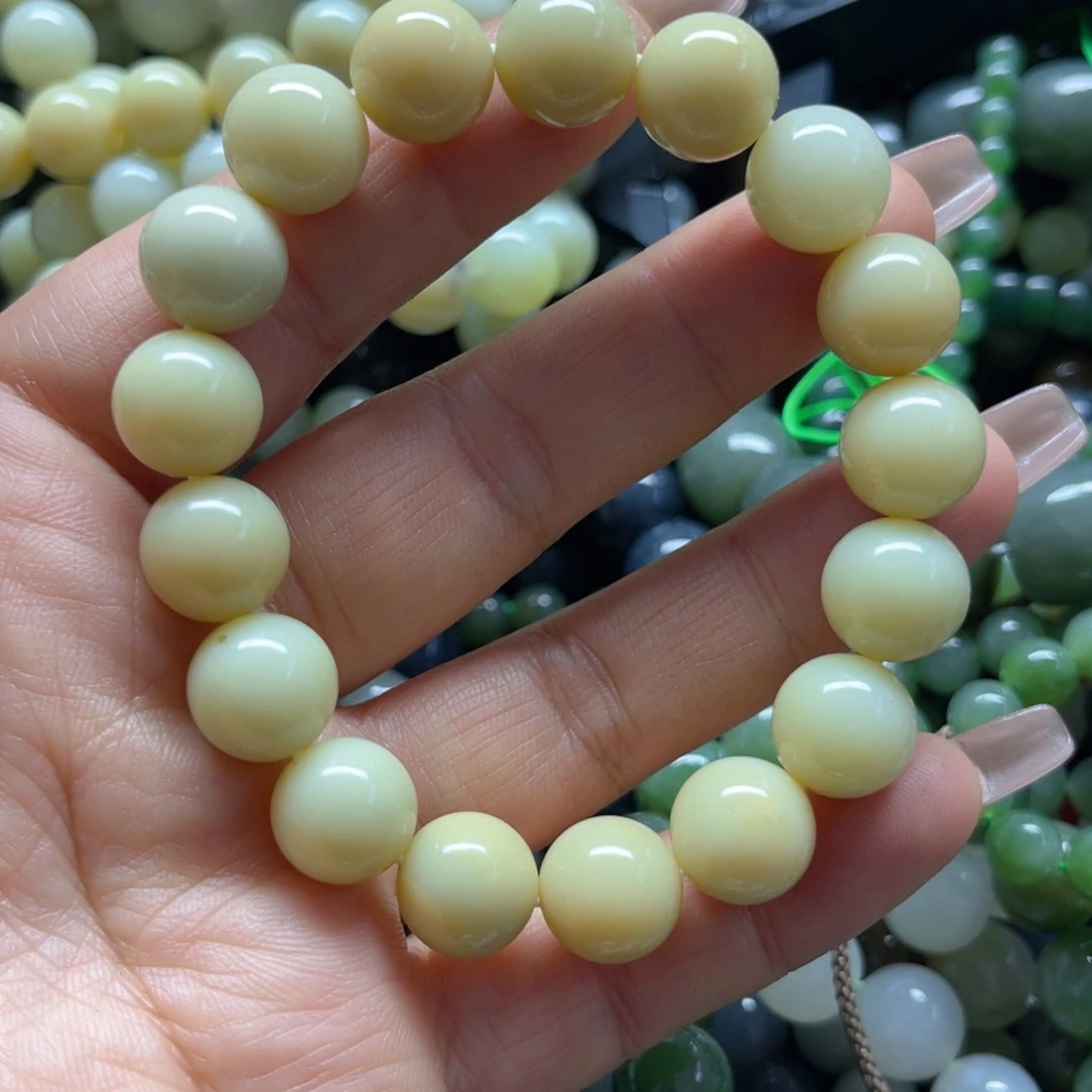 和田玉手链未镶嵌