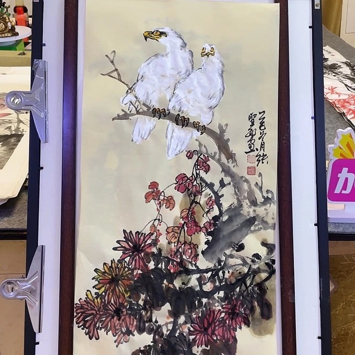 国画张圣敏先生纯手绘作品