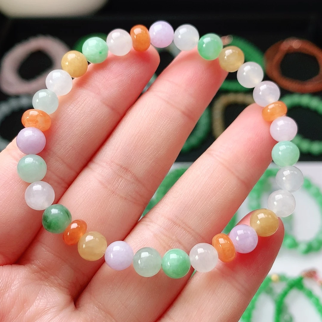 翡翠未镶嵌手链翡翠