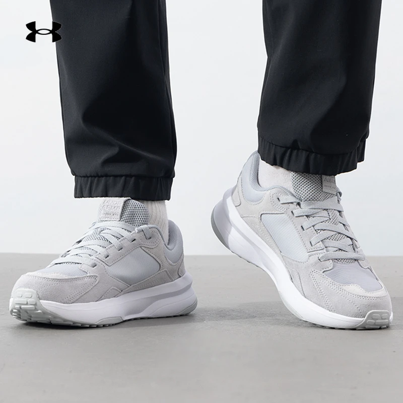 [跑者美学]安德玛休闲鞋男鞋2025缓震运动鞋健身健步鞋 3027731