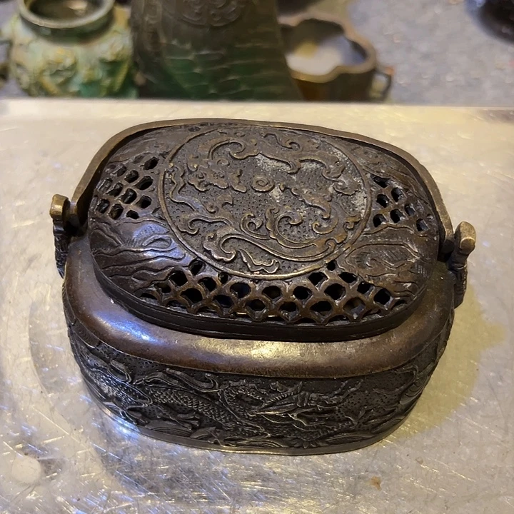 黄铜摆件，文房工艺品摆件