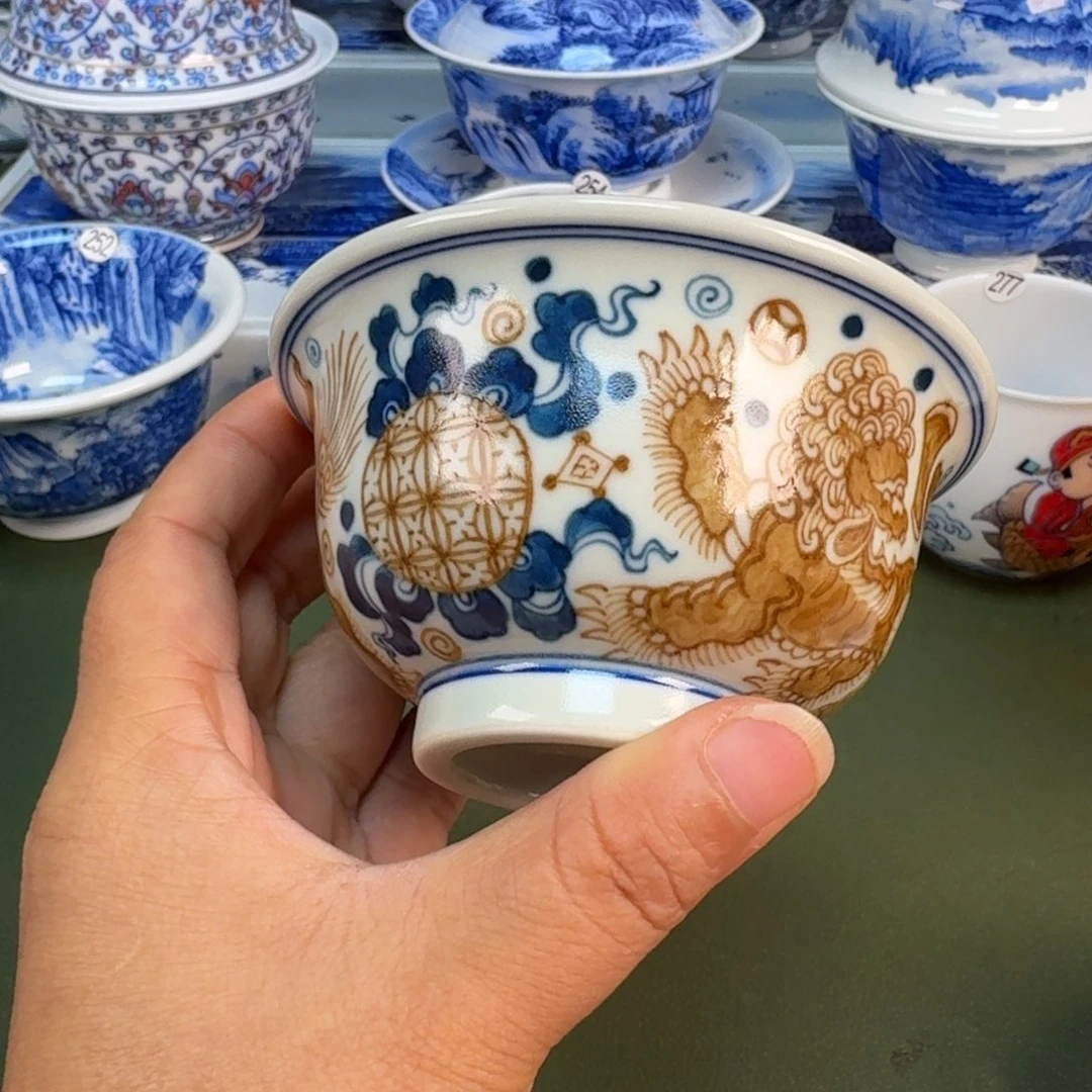 景德镇纯手绘茶具236